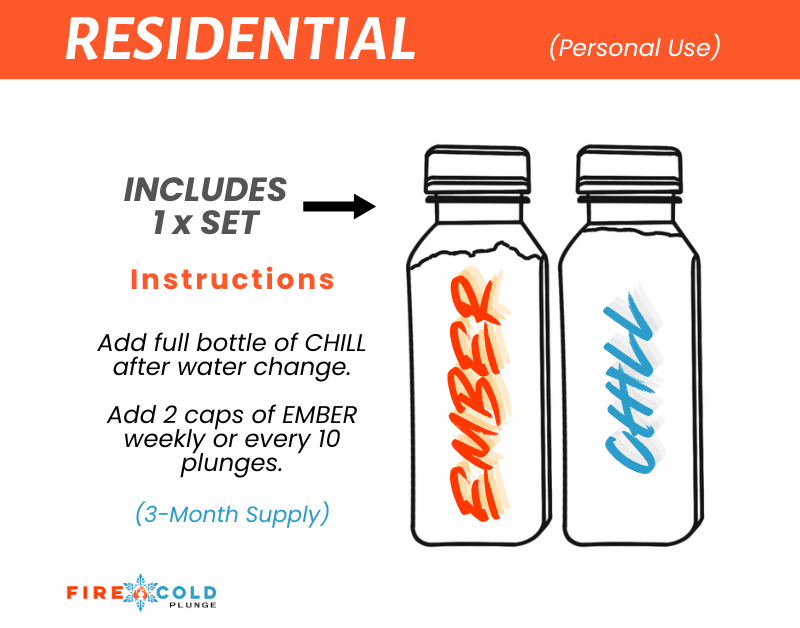 EmberChill - Specifically Formulated for Cold Plunge - Fire Cold Plunge