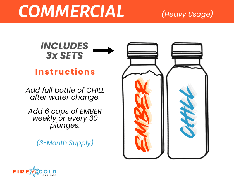 EmberChill - Specifically Formulated for Fire Cold Plunge - Fire Cold Plunge