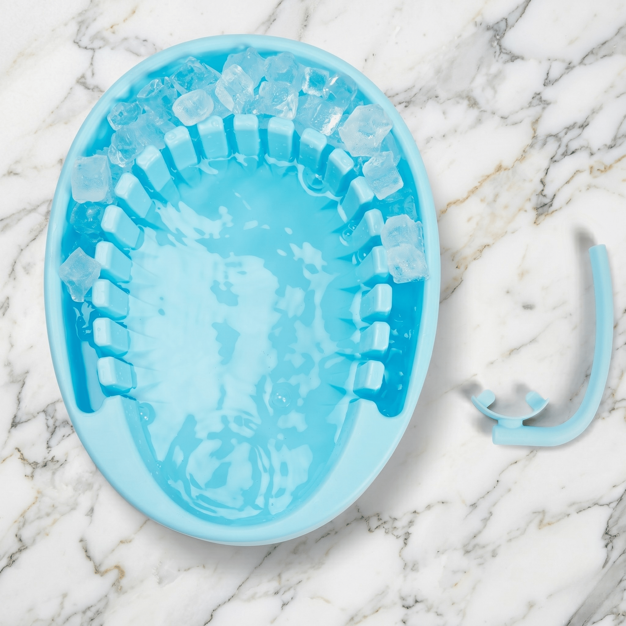 Face Plunge Pure - Facial Cold Plunge Bowl with Ice Chamber - Fire Cold Plunge