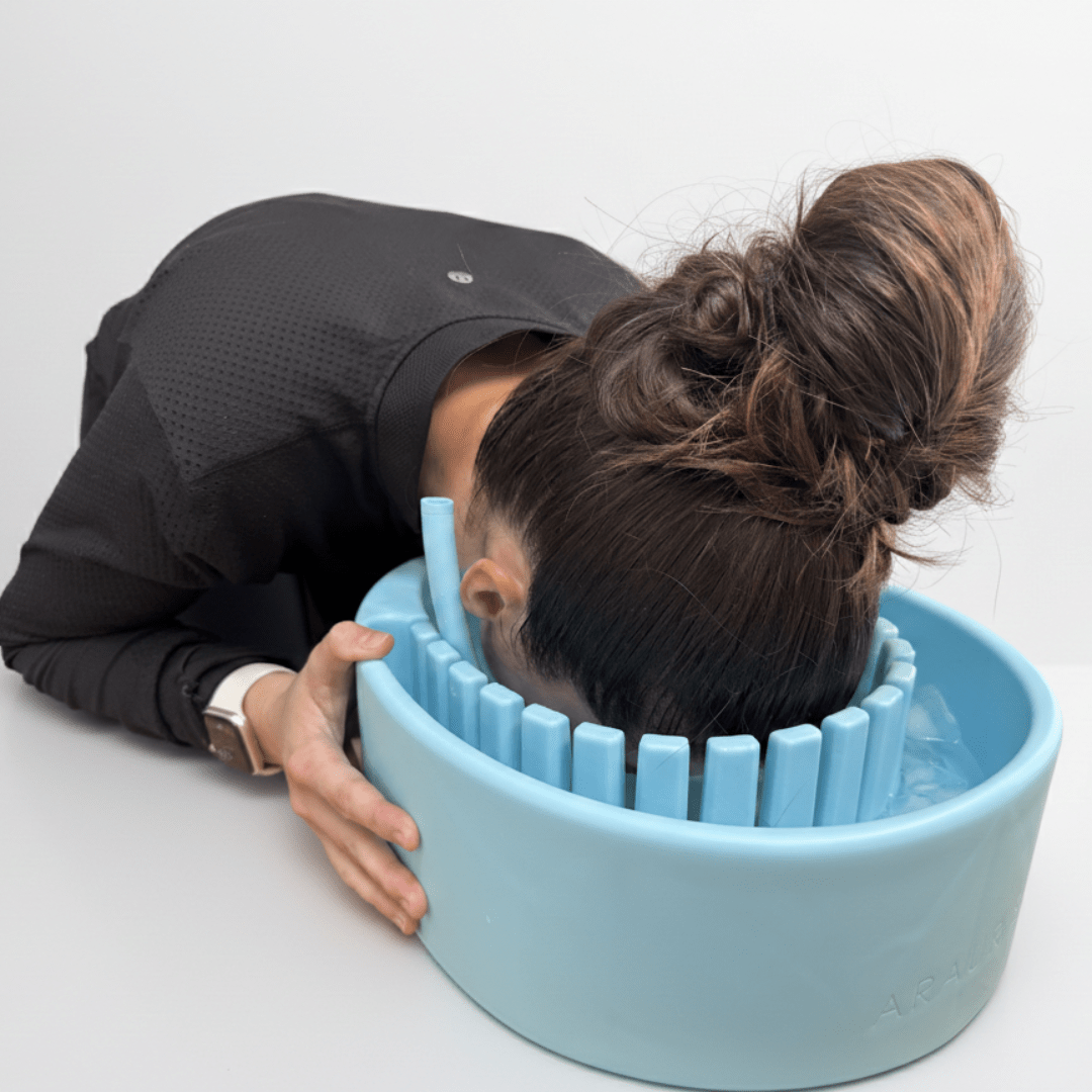 Face Plunge Pure - Facial Cold Plunge Bowl with Ice Chamber - Fire Cold Plunge