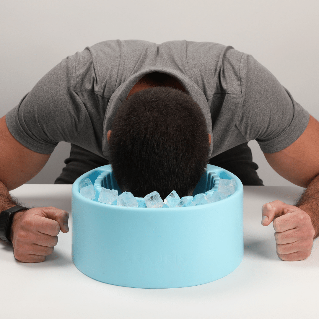 Face Plunge Pure - Facial Cold Plunge Bowl with Ice Chamber - Fire Cold Plunge