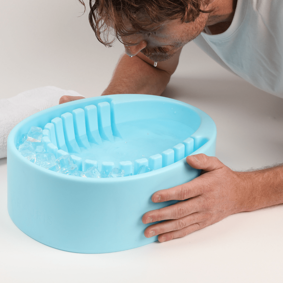 Face Plunge Pure - Facial Cold Plunge Bowl with Ice Chamber - Fire Cold Plunge