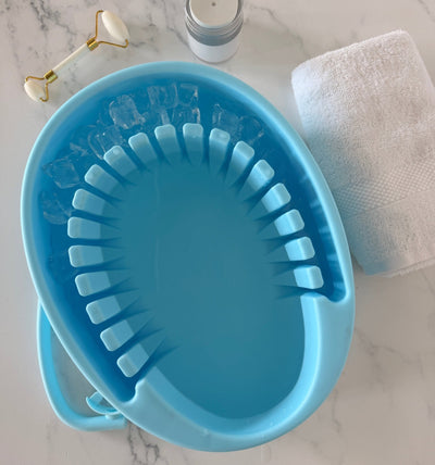 Face Plunge Pure - Facial Cold Plunge Bowl with Ice Chamber - Fire Cold Plunge