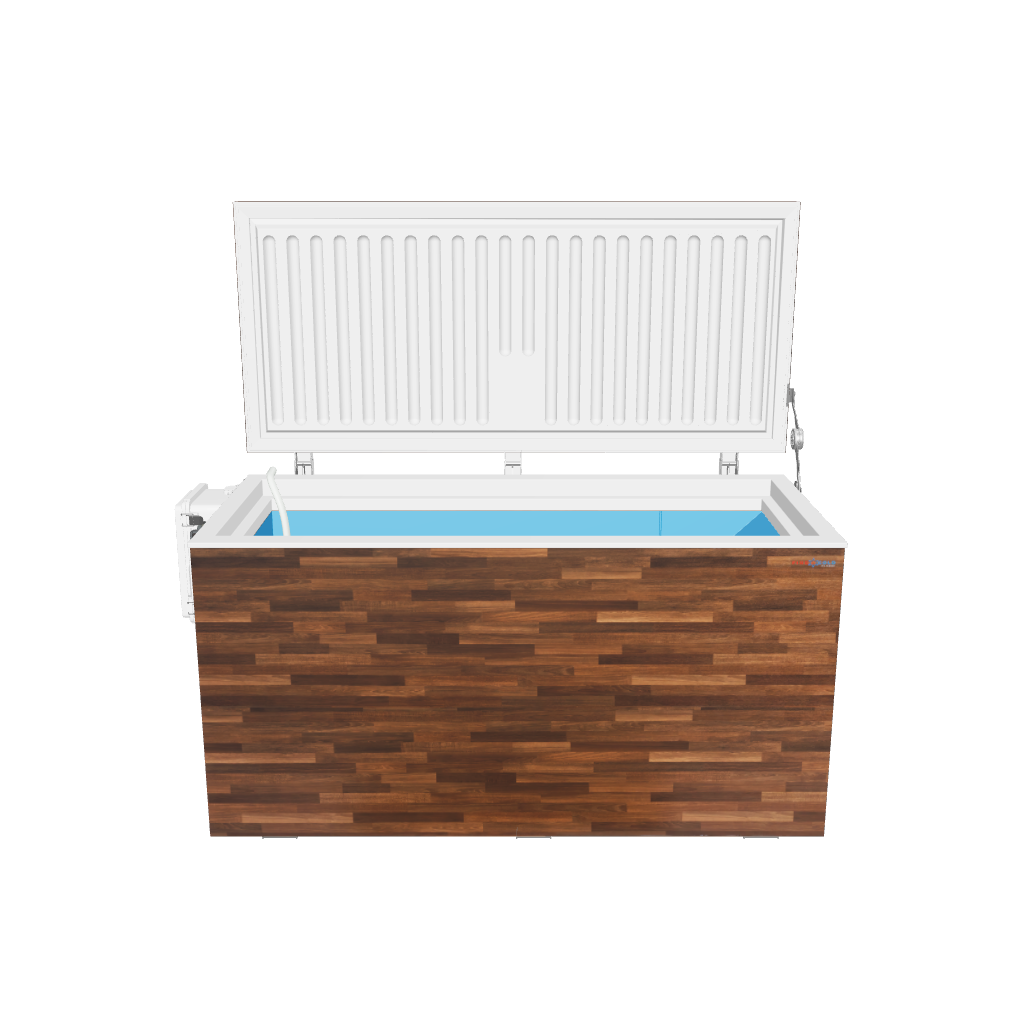 3D visualization of the Fire Cold Plunge