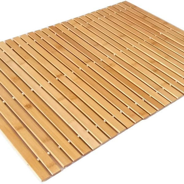 Bamboo Floormat (reduce footprint) - Fire Cold Plunge